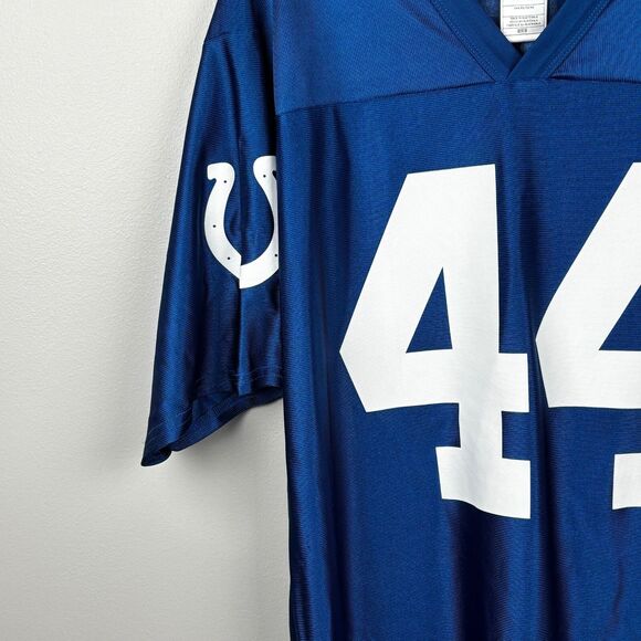 Vintage Jersey Indianapolis Colts 44 Dallas Clark NFL Team Apparel polyester M - Picture 2 of 10